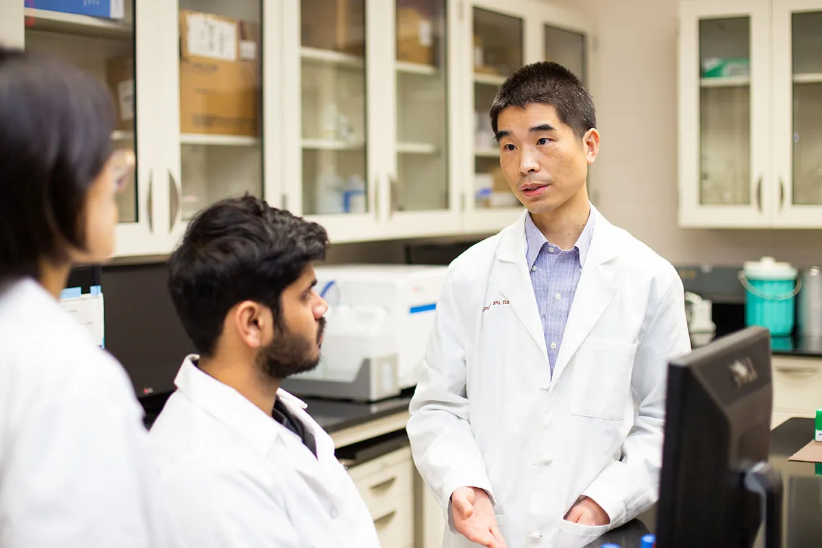 Qingguo Xu, DPhil, a 2018 winner of the ORAU Ralph E. Powe Junior Faculty Enhancement Award