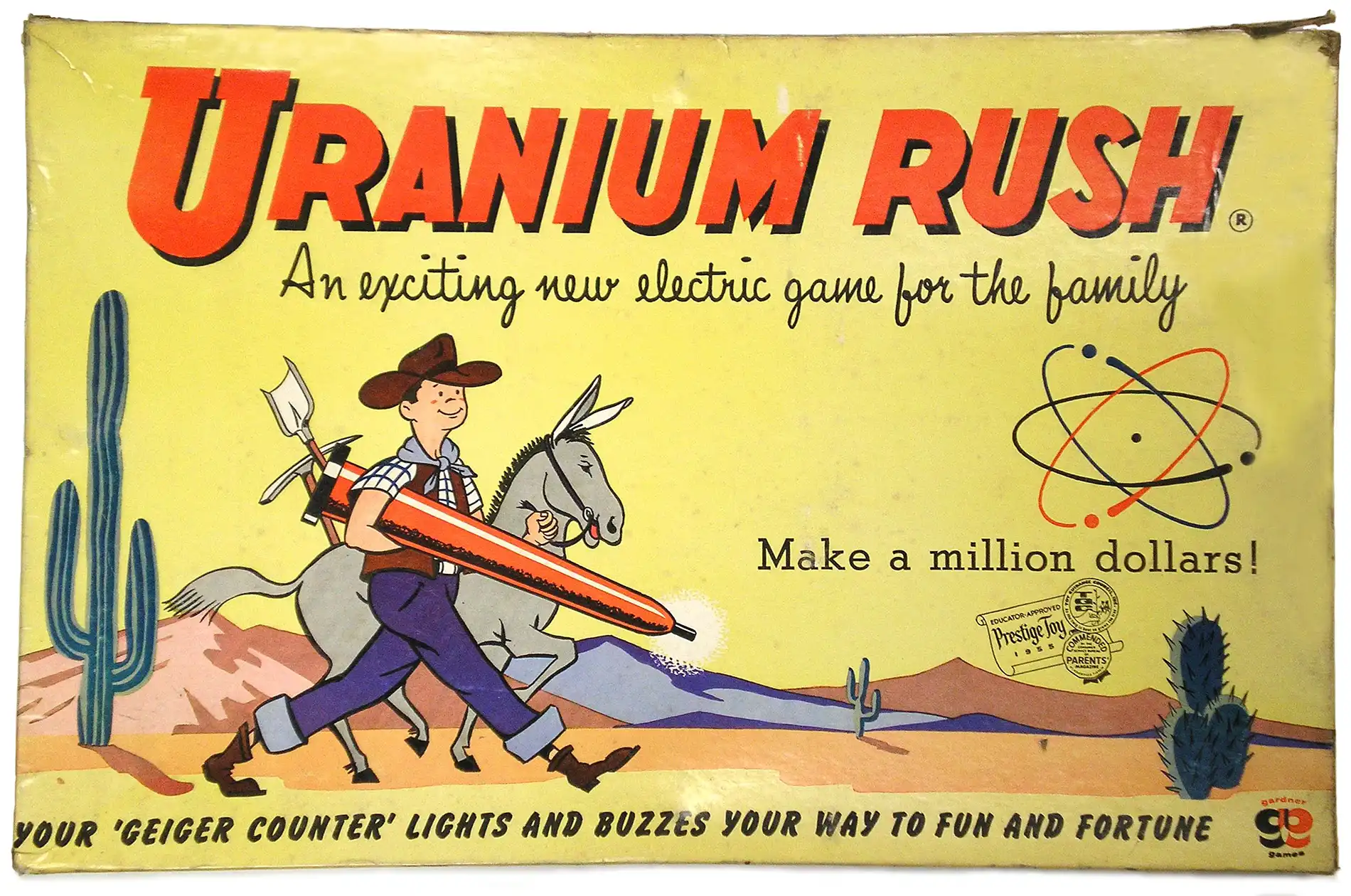 5 “atomic games” located at ORAU’s Museum of Radiation and Radioactivity