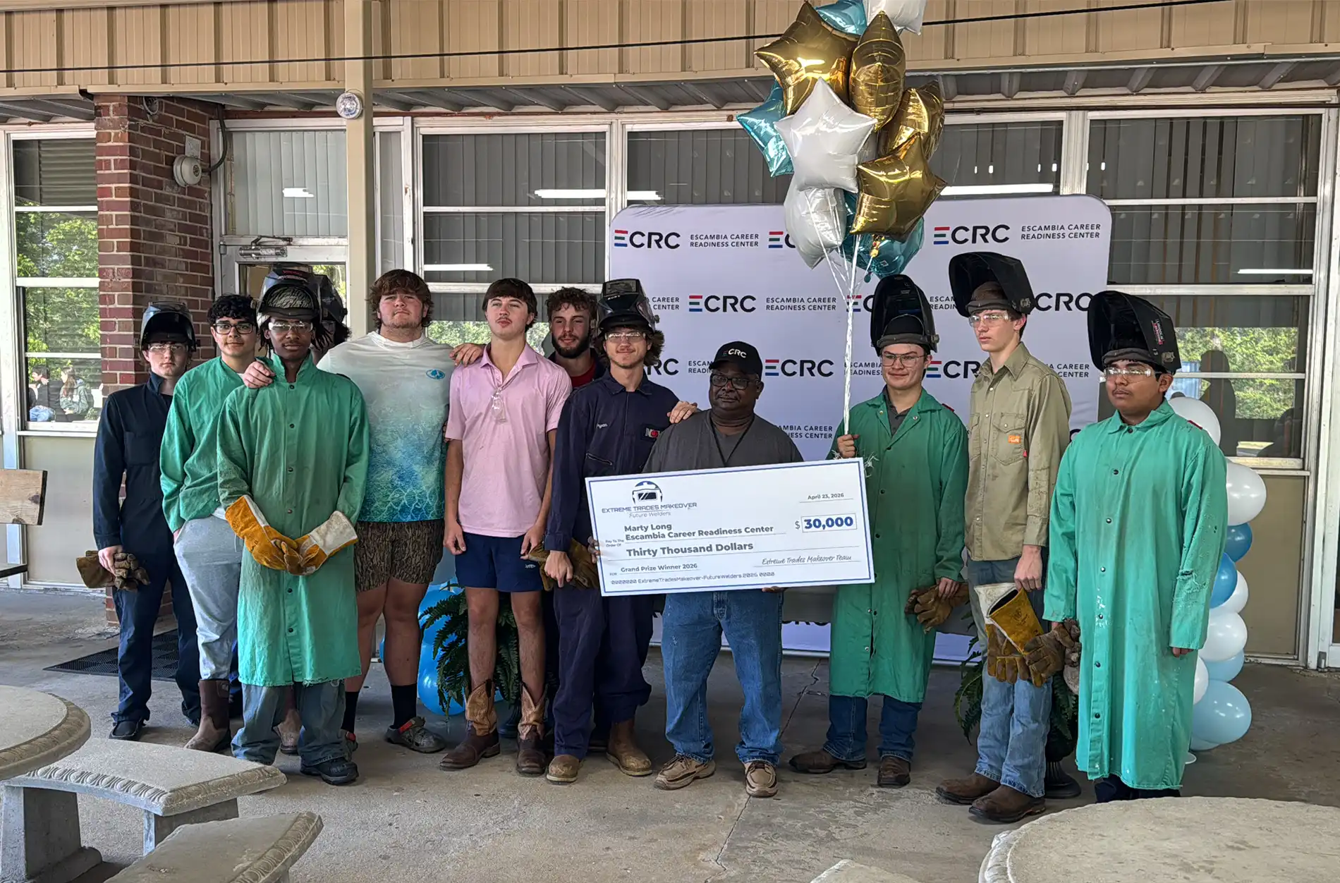 Image for Three Alabama welding instructors celebrate $30,000 Extreme Trades Makeover prizes