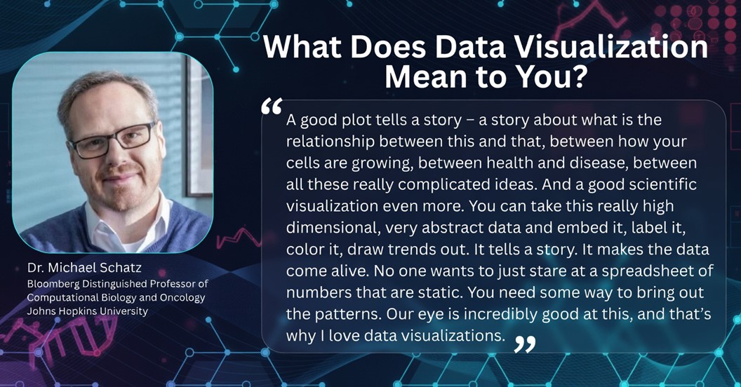 What Does Data Viz Mean to You - Quote by Dr. Schatz