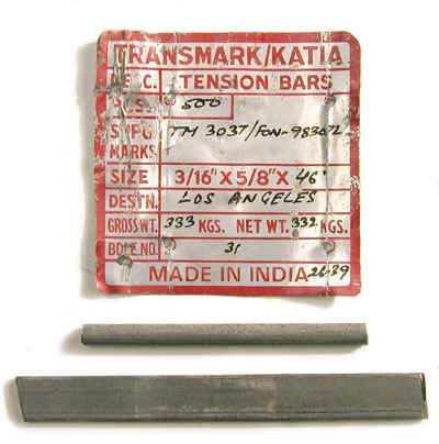 Contaminated Fencing Parts from India