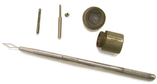 Radium Tube, Cell, Container and Threader (ca. 1940s to 1960s)