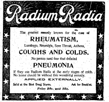 Radium Radia Ad