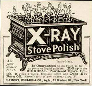 X-Ray Stove Polish Ad