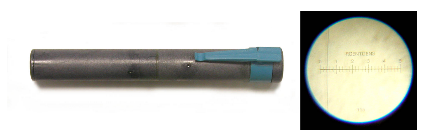 CD V-725 Pocket Dosimeter 