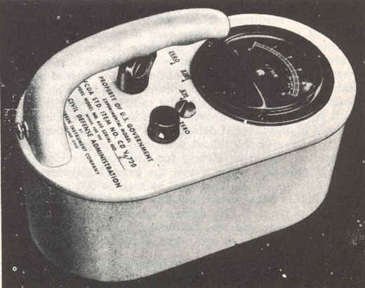 CD V-720 Ion Chamber Survey Meter (ca. 1956-1962)