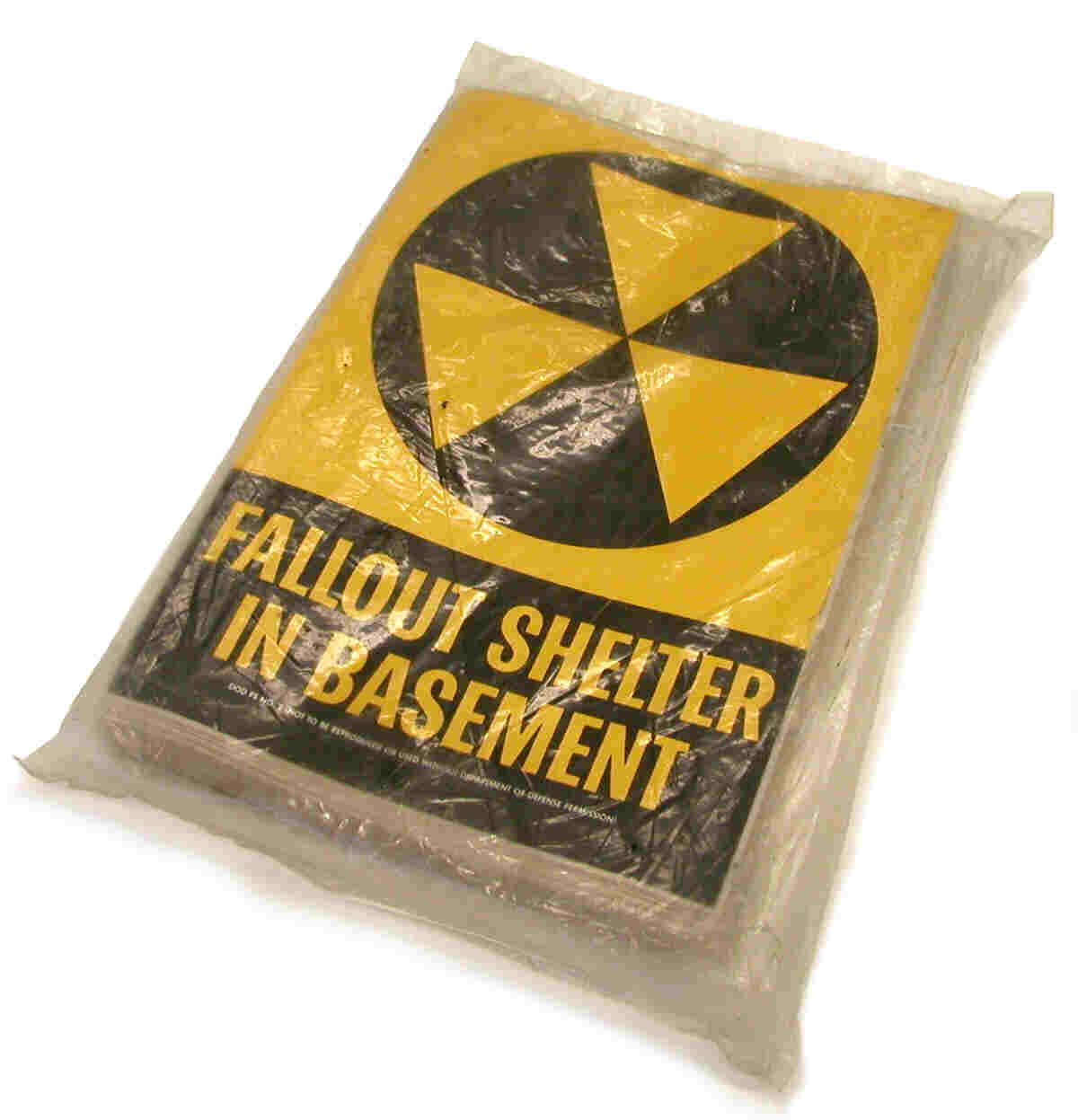 Civil Defense Fallout Shelter Sign