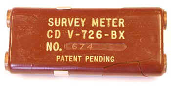 CD V-726-BX  Prototype Ratemeter 