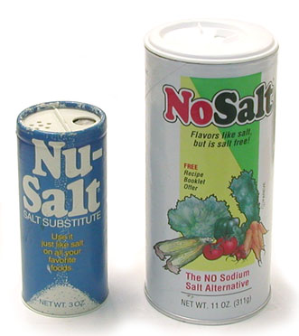 Low Sodium Salt Substitutes  Museum of Radiation and Radioactivity