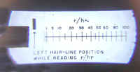 Bendix ratemeter pocket dosimeter