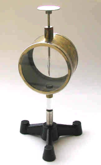 Beetz cylindrical electroscope