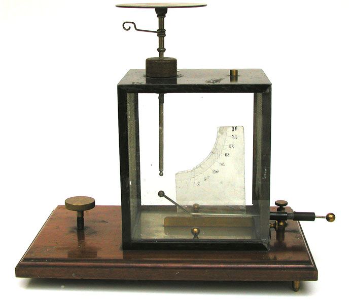 Kolbe's Electrometer/ Electroscope by Leppin & Masche