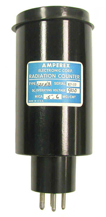 Amperex 120NB End Window GM Detector