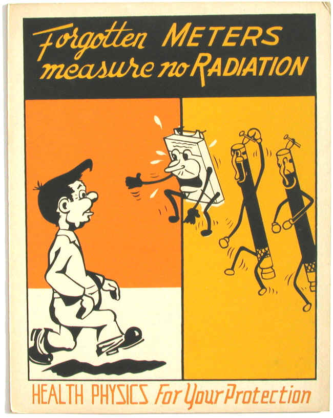 Health Physics Poster from Oak Ridge National Laboratory (1947)