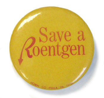 Save a Roentgen Button