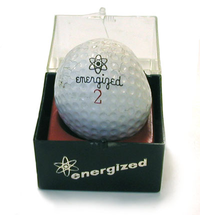 Irradiated Golf Balls