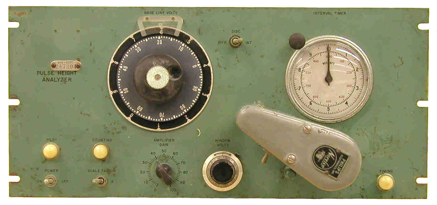 Norelco Pulse Height Analyzer 1955 1956 Museum of Radiation