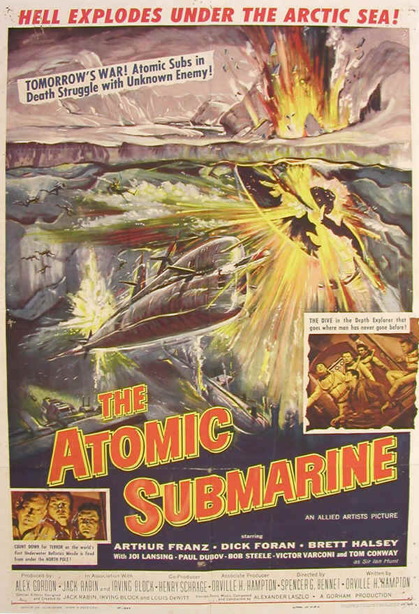 Atomic Submarine movie poster