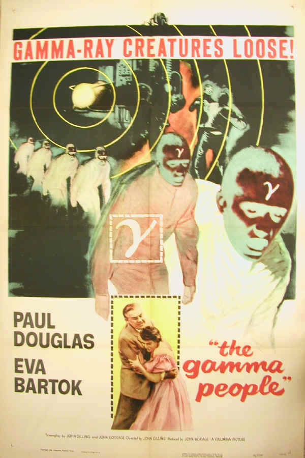 The Gamma People (1956) movie poster