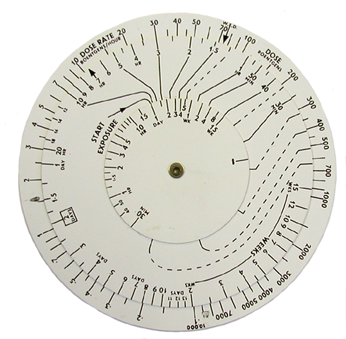 BRL RADIAC Calculator No. 2 (late 1950s, 1960s)