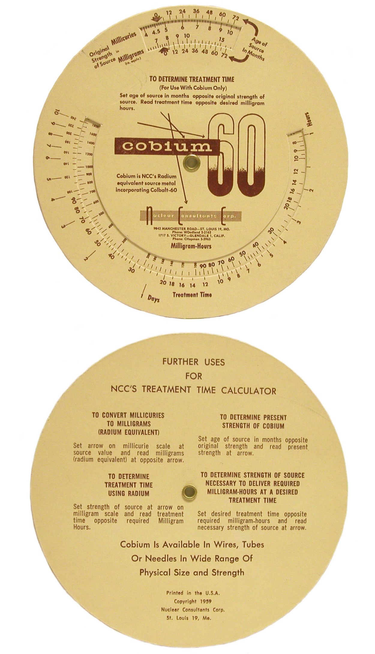 Cobium 60 Calculator (ca. early 1960s)