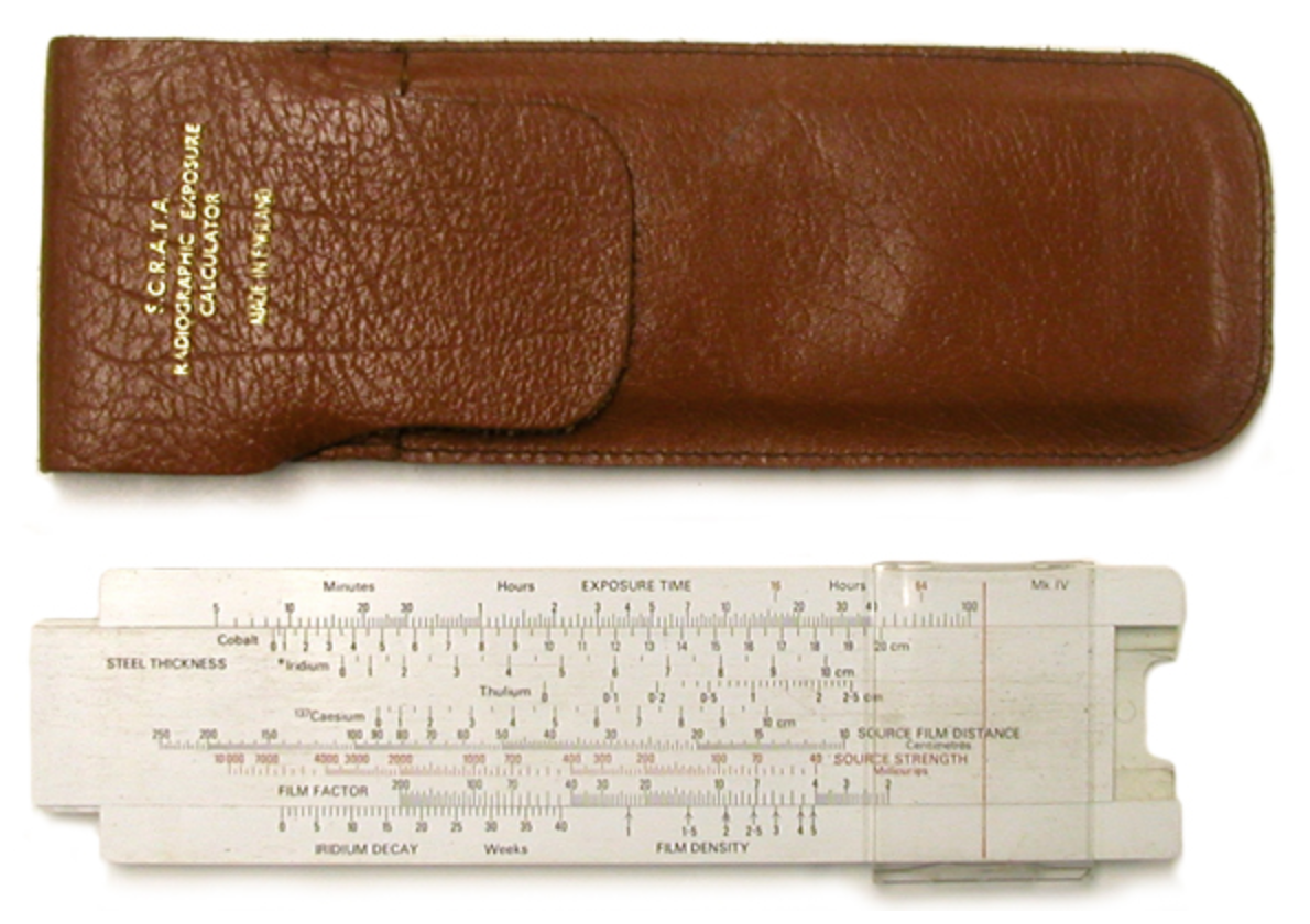 SCRATA Exposure Calculator for Gamma Radiography (ca. 1960s)