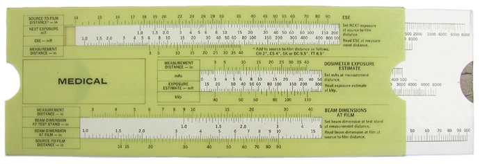 X-Ray Trends Exposure Calculator (late 1970s)