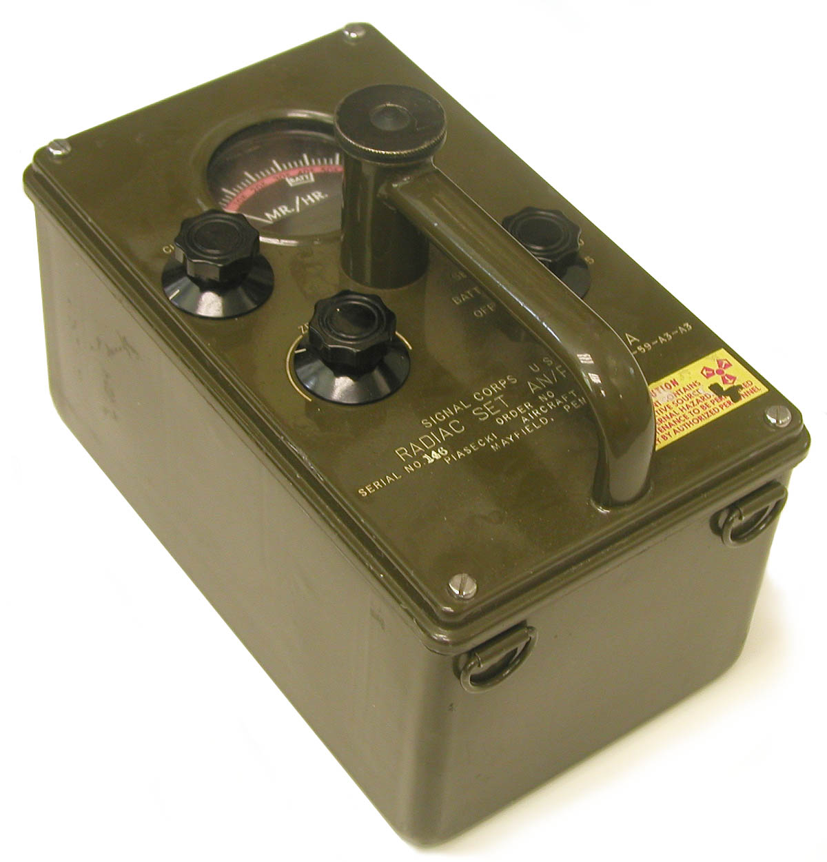 Model AN/PDR-39A Survey Meter