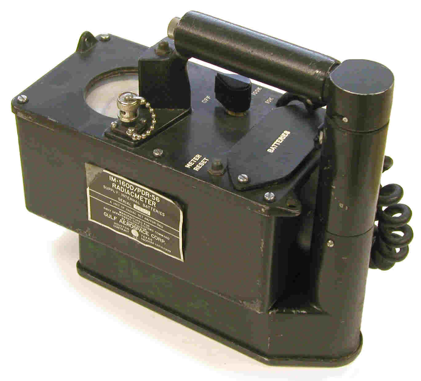 IM-160D/PDR-56 Alpha Scintillator Survey Meter