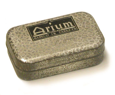 Arium Radium Tablets (ca. 1925)