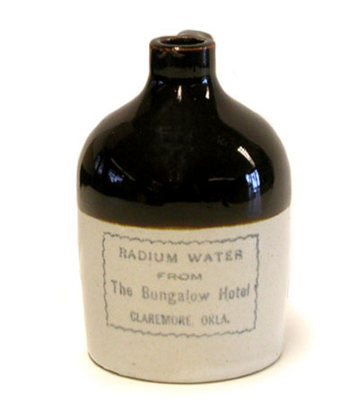 Radium Water Jars from Claremore, Oklahoma (ca. 1920s)