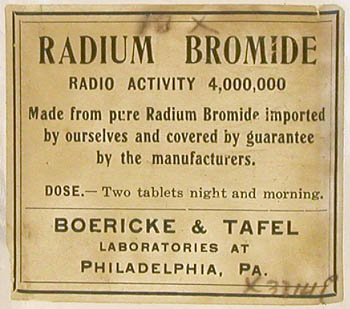 Radium Bromide (ca. 1960)