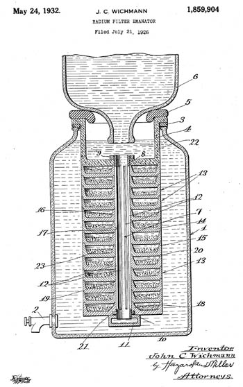 Radium Emanator Filter Jar (ca. 1930)