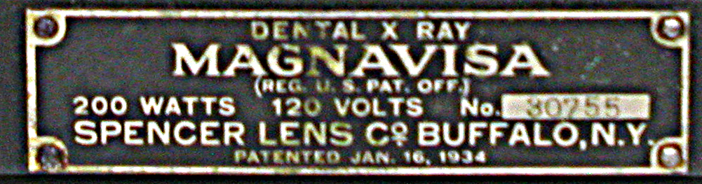 Dental X-Ray Film Projector (ca. 1940)