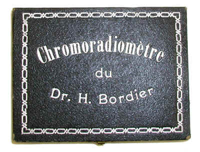 Dr. Bordier's Chromoradiomètre