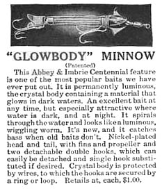 The Glowbody Minnow Fishing Lure (ca. 1920)