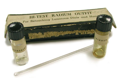 Hi test radium touch-up kit for watches