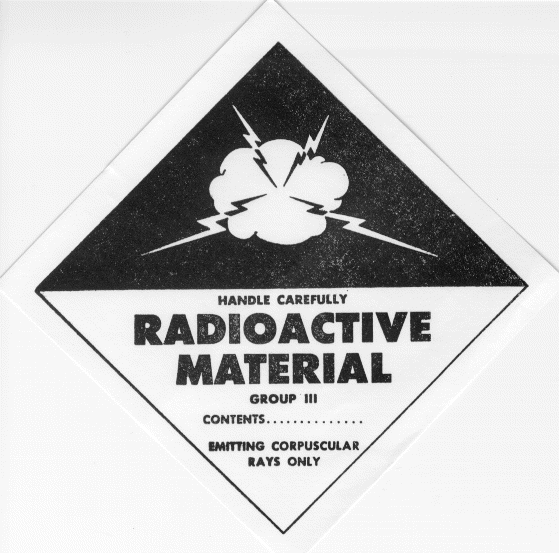 Shipping Labels for Radioactive Materials