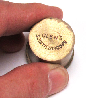 Glew's Scintilloscope (ca. 1904-1921)