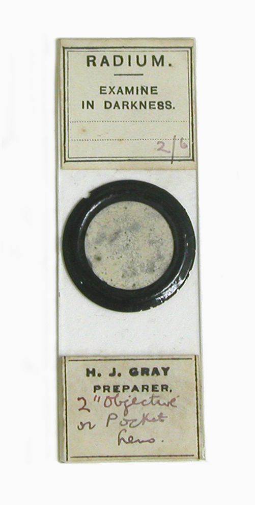 H. J. Gray Spinthariscope