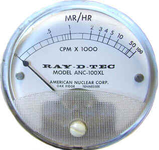 American Nuclear Corporation Model ANC-100XL  "Ray-D-Tec" (ca. 1962-1965)