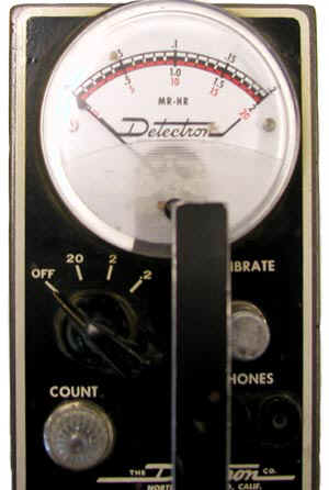 Detectron Corporation Model DG-2 Geiger Mueller Survey Meters (ca. 1950-1960)