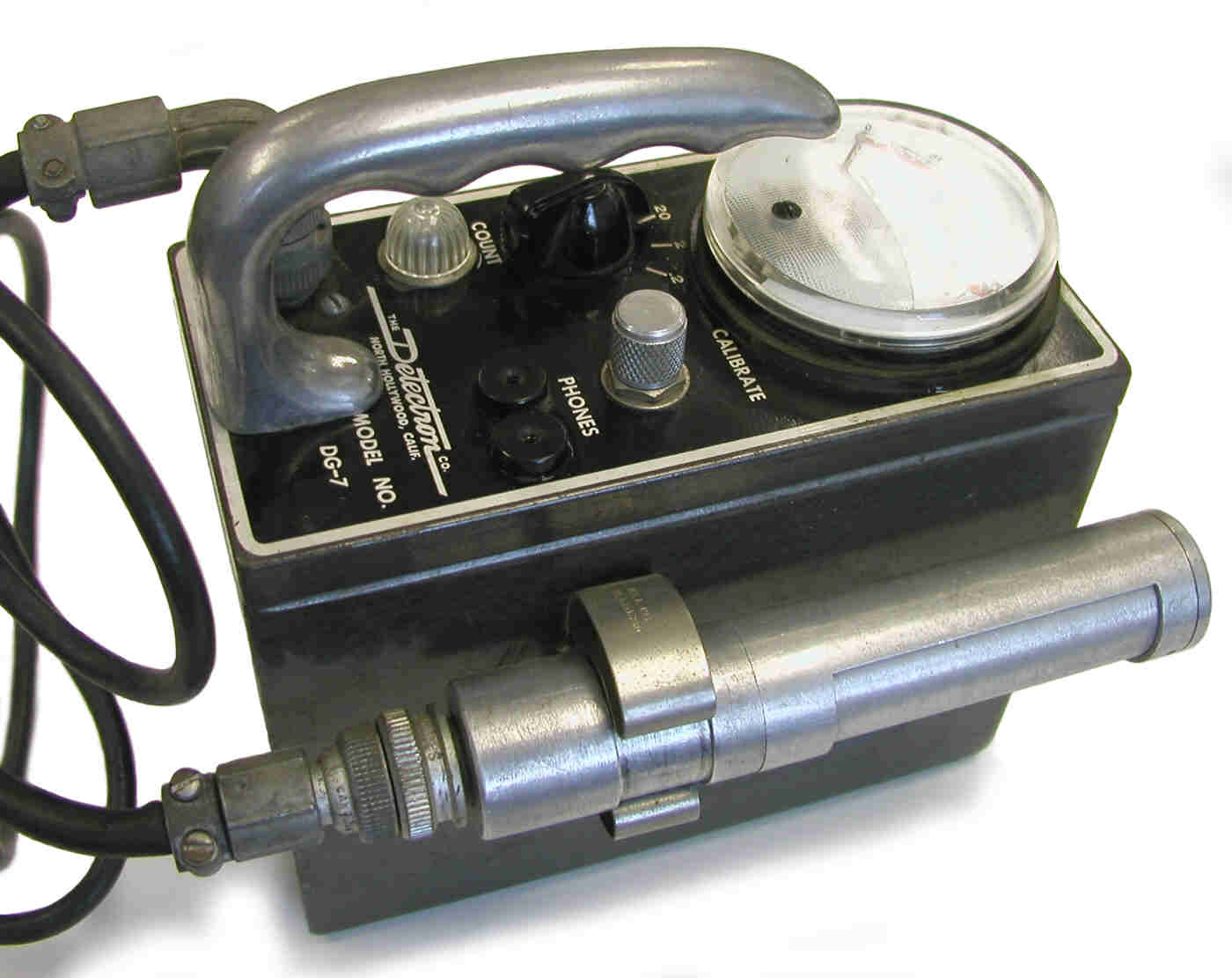 Detectron Corporation Model DG-7 Geiger Mueller Survey Meter