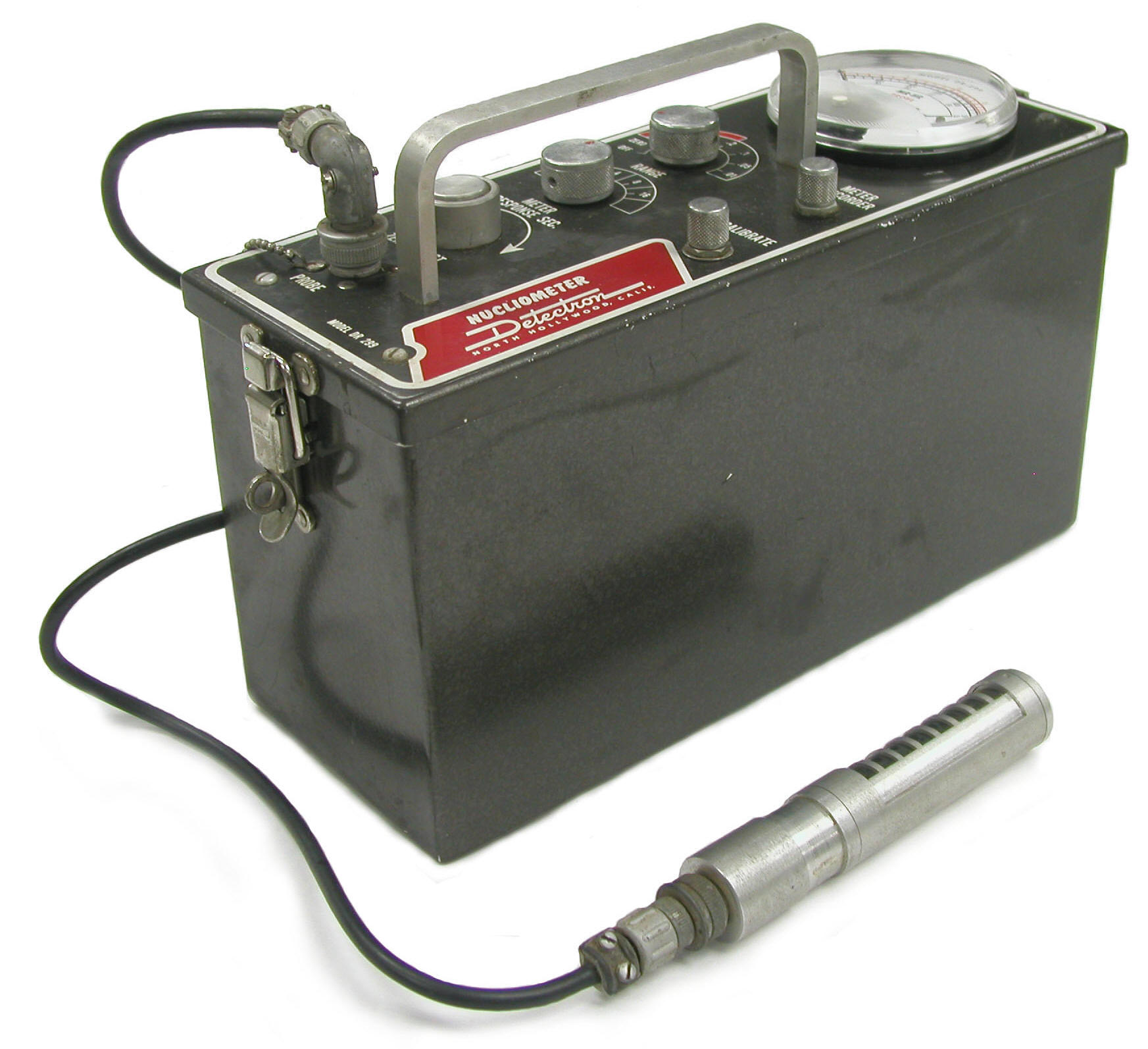 Detectron Nucliometer Model DR-299 Geiger Mueller Survey Meter (ca. 1955)