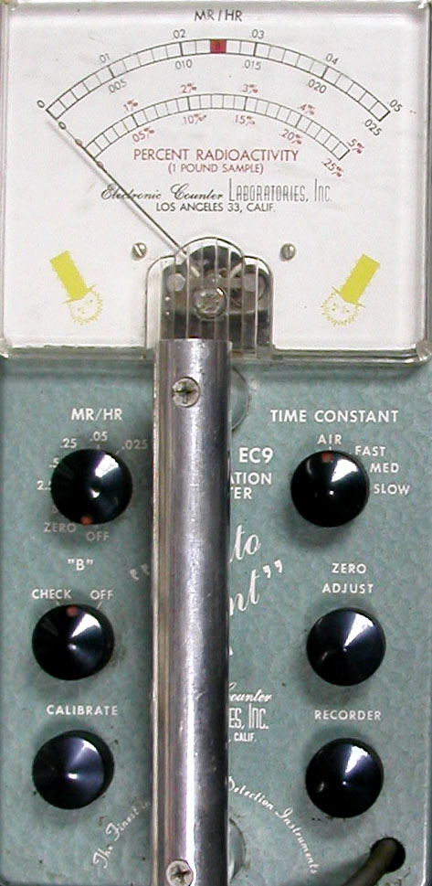 ECL Model EC 9 "Crysto-Count" Scintillation Counter (ca. 1955-1960)