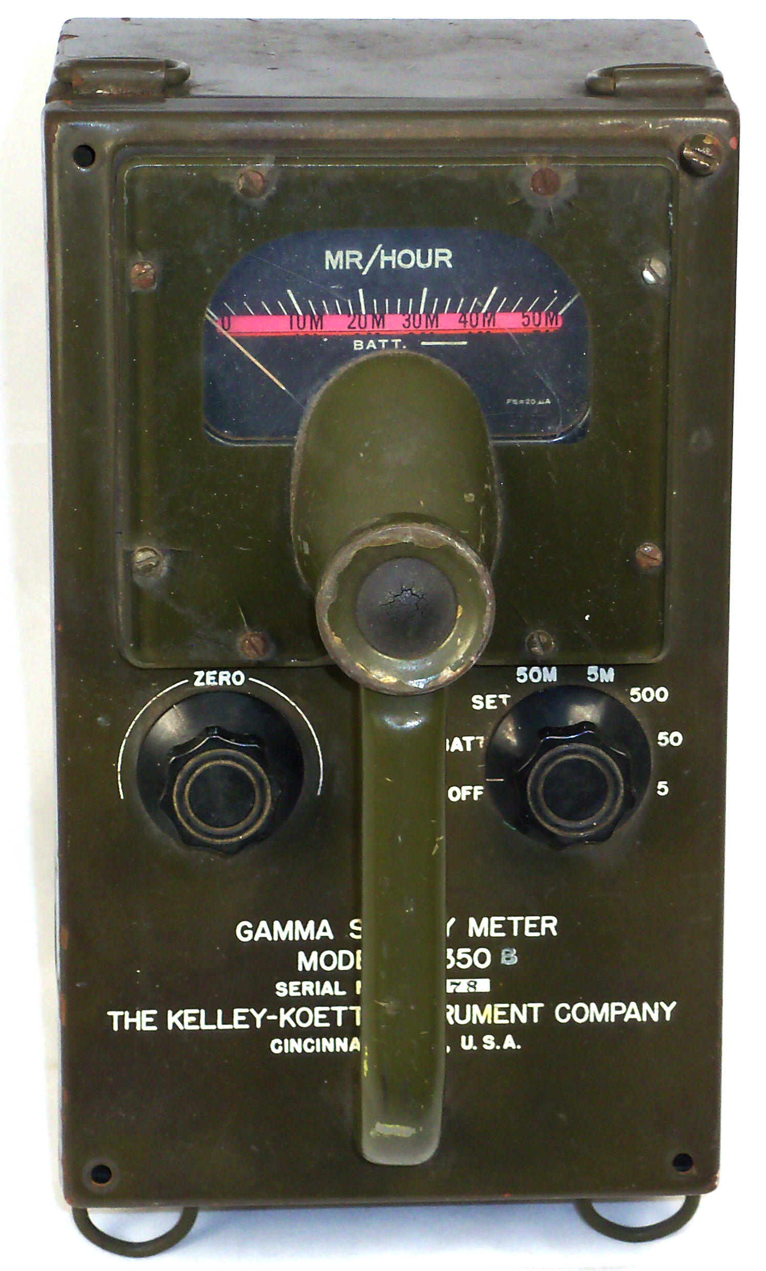 Kelly-Koett Model K-350B Ion Chamber (1950-1951)
