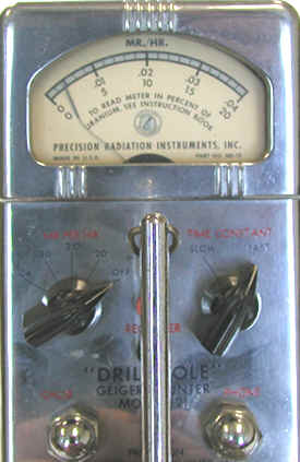 Precision Radiation Instruments Model 121 "Drill Hole" (ca. mid 1950s)