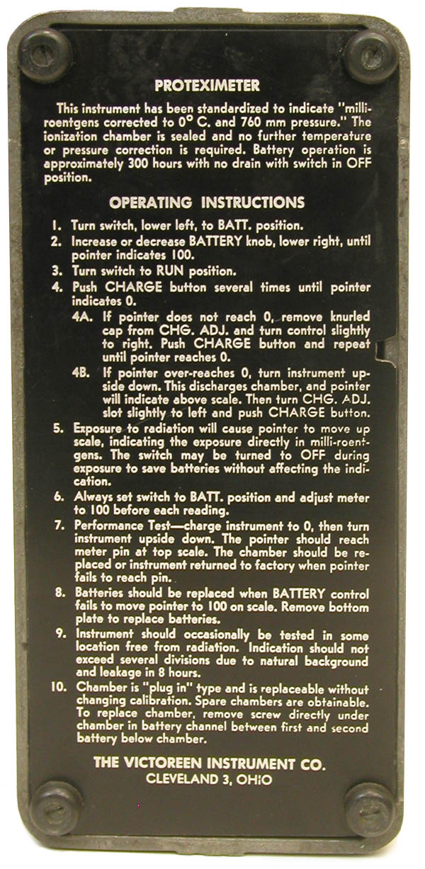 Victoreen Model 300 "Proteximeter"