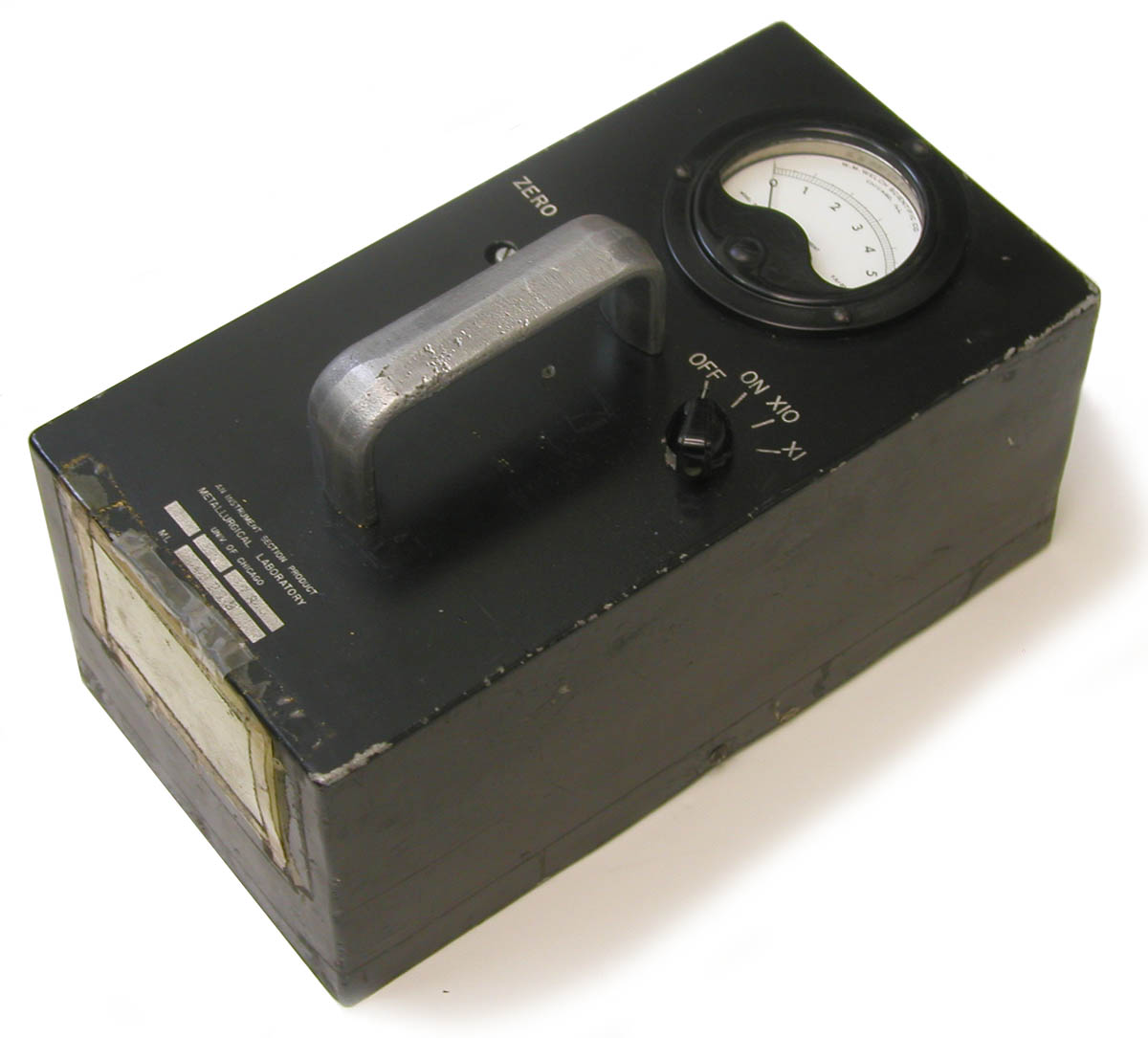 "Zeuto" Alpha Meter from the Metallurgical Laboratory (1943-1946)