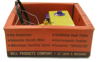 Toy Geiger Counter by Bell Products (1955-1956)